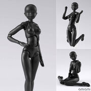S.H.Figuarts ボディちゃん DX SET 2 (Solid black Color Ver.)